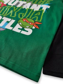 Vanilla Underground Garçons Teenage Mutant Ninja Turtles Manches longues 100% Cotton T-shirt