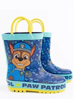 Vanilla Underground Paw Patrol Boys Chase Bottes Wellington graphiques avec poignées