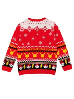 Vanilla Underground Pokemon Pikachu Pull de Noël en maille