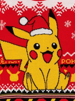 Vanilla Underground Pokemon Pikachu Pull de Noël en maille