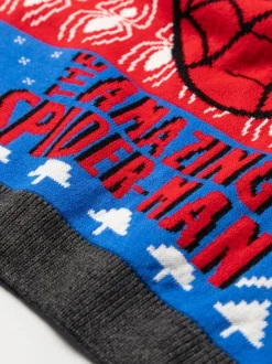 Vanilla Underground pull de Noël Spiderman Character Face