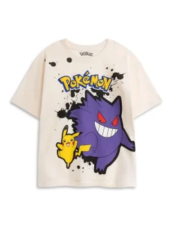 Vanilla Underground Pyjamas en coton Pokemon multicolore à manches courtes Ensemble Lot de 2
