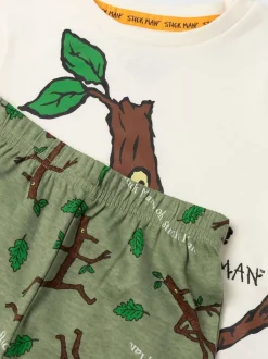 Vanilla Underground pyjama à manches longues Gruffalo & Friends Stickman