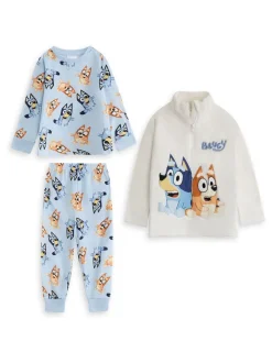 Vanilla Underground Pyjamas Bluey à manches longues Ensemble 3 Pieces