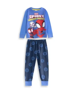 Vanilla Underground Spidey and His Amazing Friends Personnage Ensemble pyjama à Manches longues et jambes Longues Multicolore Lot de 2
