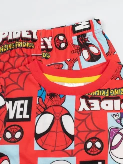 Vanilla Underground Spidey and His Amazing Friends Personnage Ensemble pyjama à Manches longues et jambes Longues Multicolore Lot de 2