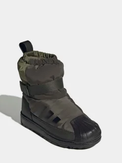 Vert - Adidas Original Superstar 360 Bottes/Bottines pour enfants hivernalisés