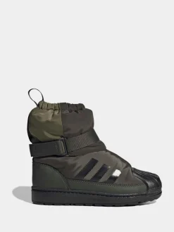 Vert - Adidas Original Superstar 360 Bottes/Bottines pour enfants hivernalisés