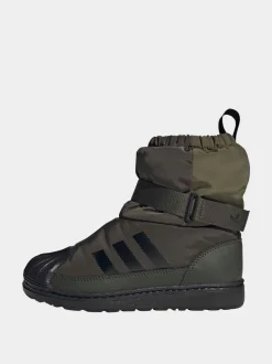 Vert - Adidas Original Superstar 360 Bottes/Bottines pour enfants hivernalisés