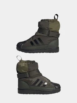 Vert - Adidas Original Superstar 360 Bottes/Bottines pour enfants hivernalisés