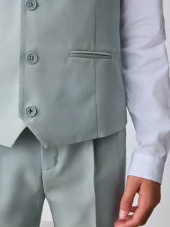 Vert - Baker by Ted Baker ensemble gilet, chemise et cravate