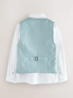 Vert - Baker by Ted Baker ensemble gilet, chemise et cravate