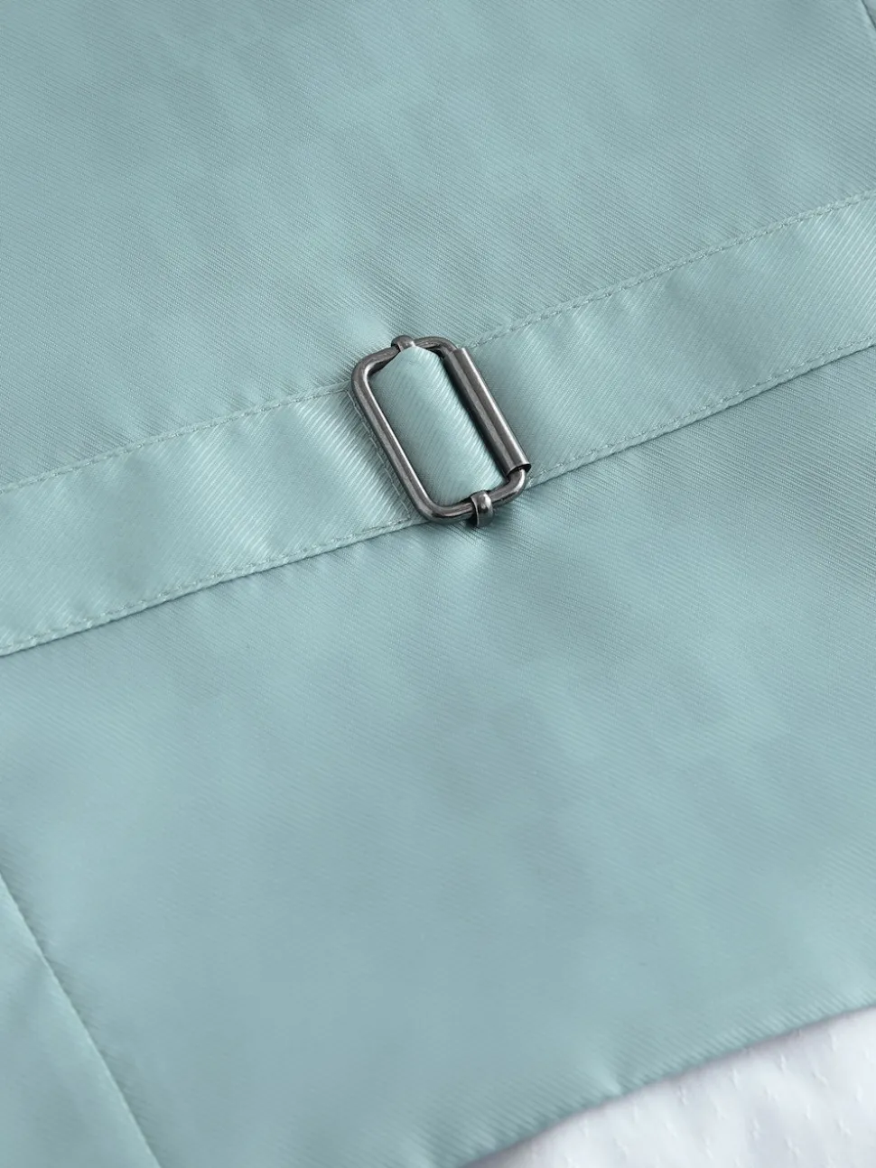 Vert - Baker by Ted Baker ensemble gilet, chemise et cravate