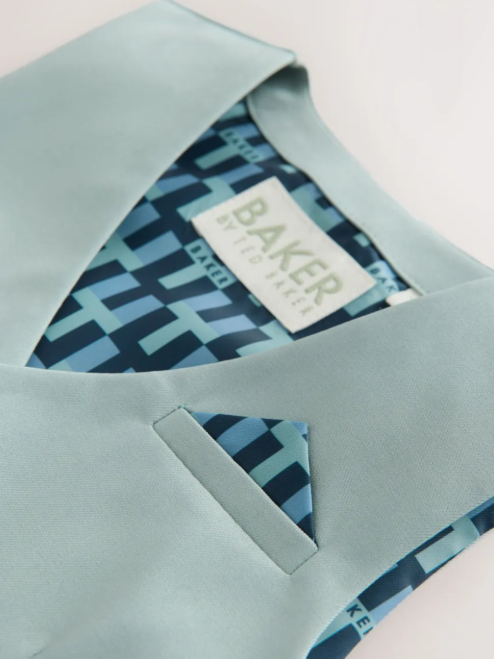 Vert - Baker by Ted Baker Ensemble chemise, gilet et short