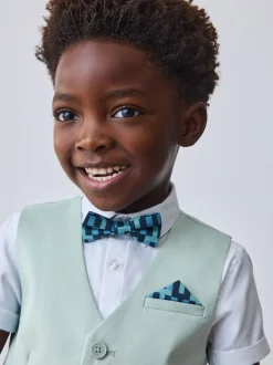 Vert - Baker by Ted Baker Ensemble chemise, gilet et short