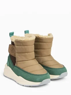 Vert - Bottes de neige matelassées KIDLY by MORI