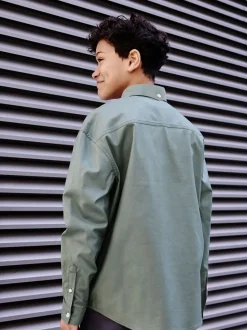 Vert - Chemise Oxford (3-16ans)