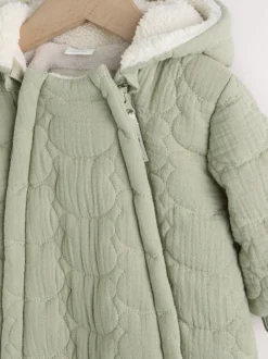 vert - Combinaison bébé effet froissé (0mois à2ans)