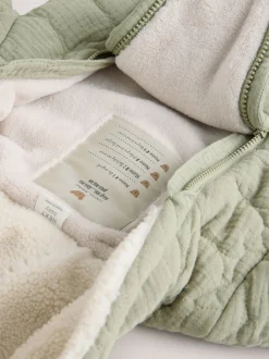 vert - Combinaison bébé effet froissé (0mois à2ans)