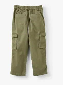 Vert - Cotton On Pantalon cargo plissé sur le devant