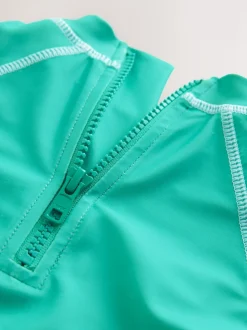 Vert - Ensemble Sunsafe Rash Gilet et short de bain (3mois-7ans)