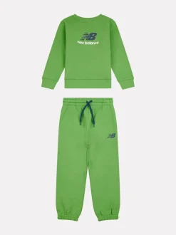 Vert - Ensemble Survêtement New Balance FT Col rond