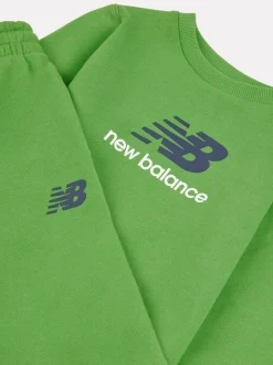 Vert - Ensemble Survêtement New Balance FT Col rond