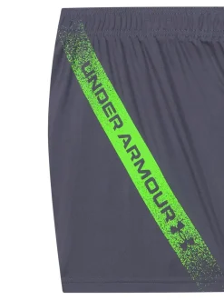Vert - Ensemble t-shirt et short Under Armour Tech Fade