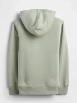 Vert - Gap Logo Sherpa-Lined Zip Hoodie (4-13yrs)