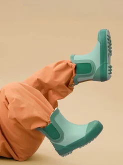 Vert - KIDLY by MORI Bottes de pluie courtes