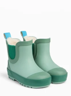 Vert - KIDLY by MORI Bottes de pluie courtes