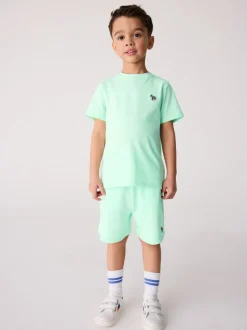 Vert à la menthe - Paul Smith Junior ensemble haut et short garçon