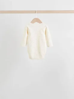 vert - Lot de 5 bodys à manches longues pour bébé