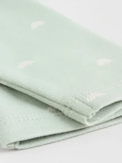 vert - Lot de 5 bodys à manches longues pour bébé