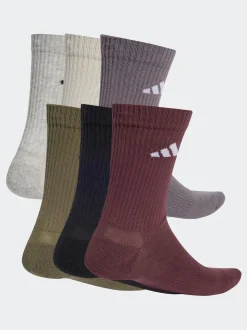 Vert - Lot de 6 paires de chaussettes adidas à logo