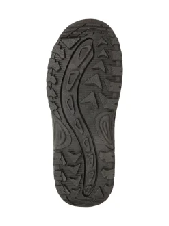 Vert - Mountain Warehouse Bottes de neige adaptatives Caribou Kids Single Rayure Sherpa Lined