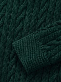 Vert - Pull Superdry en maille