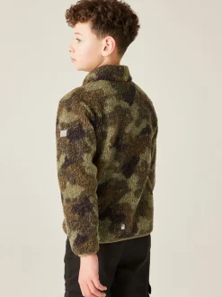 Vert - Regatta Polaire zippée chaude Junior Frankie