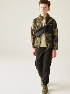 Vert - Regatta Polaire zippée chaude Junior Frankie