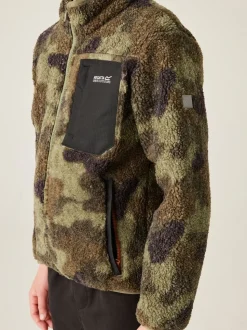 Vert - Regatta Polaire zippée chaude Junior Frankie