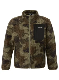 Vert - Regatta Polaire zippée chaude Junior Frankie