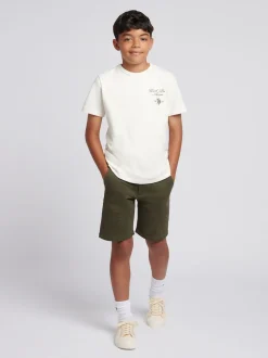 Vert - Short chino classique US Polo Assn