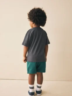 Vert - Short en jersey (3mths-7yrs)
