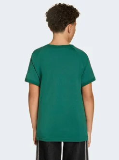 Vert - T-shirt Adidas Original à 3 rayures