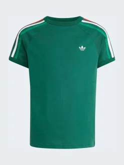 Vert - T-shirt Adidas Original à 3 rayures