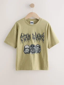 Vert - T-shirt Star Wars (3-16ans)