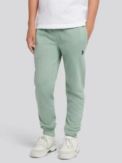 Vert - U.S. Polo Assn. Survêtement Garçons Double Horsemen Loopback