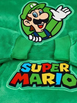 Vert - Vanilla Underground Kid Super Mario Personnage Couverture Sweat-shirt à capuche