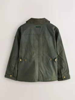 Vert - Veste cirée Superdry