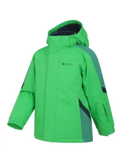 Vert - Veste de ski Mountain Warehouse Raptor enfant
